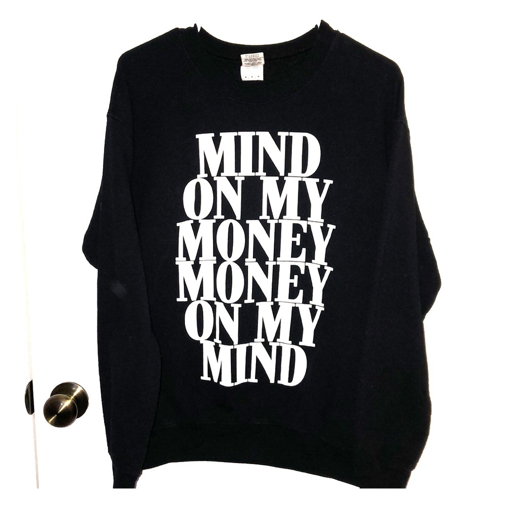 mind on my money pullover